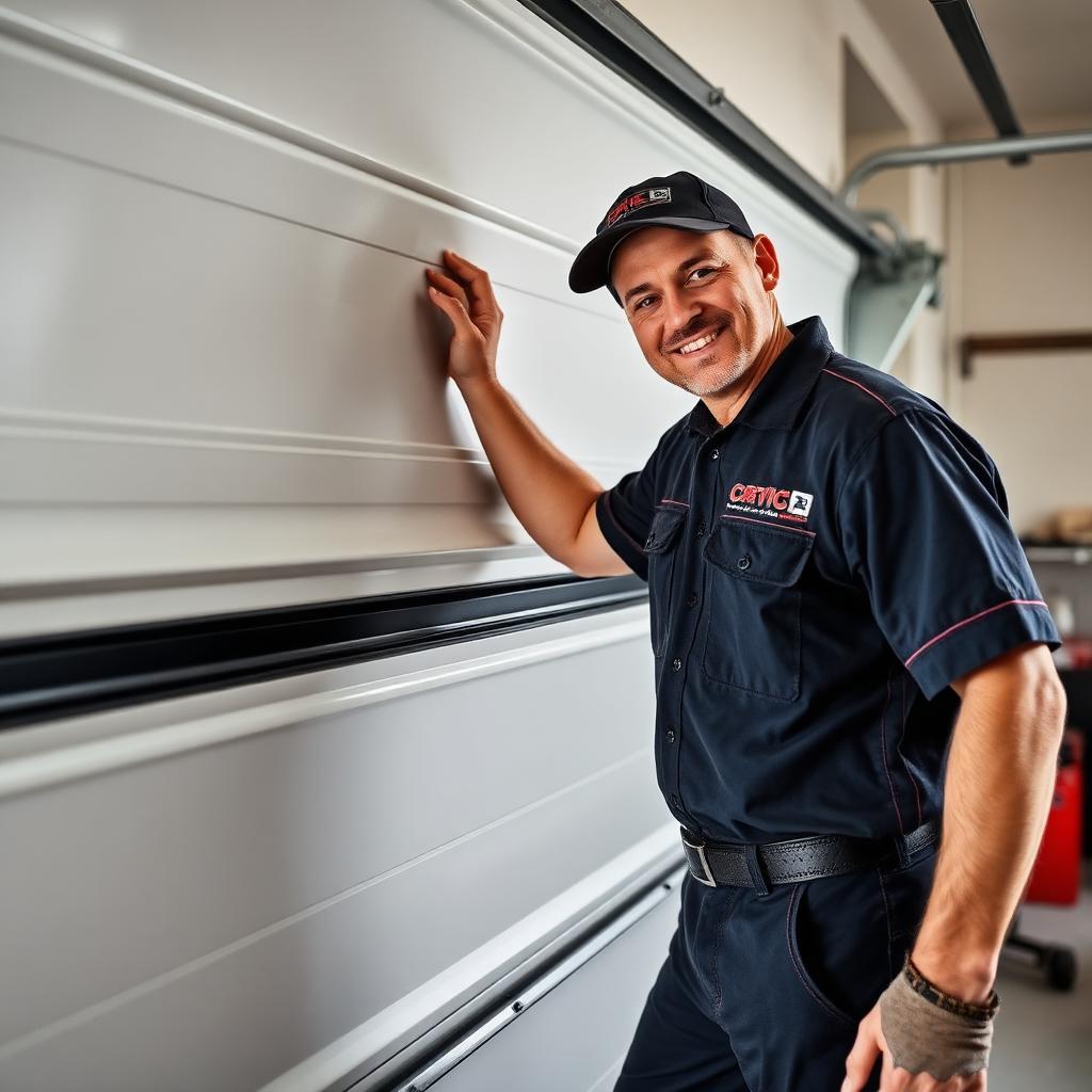 Plainfield Garage Doors certified technician providing professional garage door service